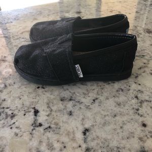 Toms Black Sparkly